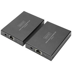 Foto van Digitus ds-55507 hdmi / rj45 adapter [1x hdmi-bus - 1x hdmi-bus] zwart geschikt voor hdmi, high speed hdmi, ultra hd-hdmi