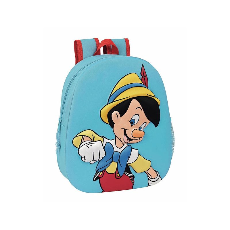 Foto van Disney pinokkio peuterrugzak 3d - 32 x 27 x 10 cm - polyester