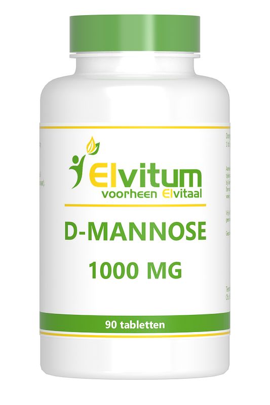 Foto van Elvitum d-mannose 1000mg