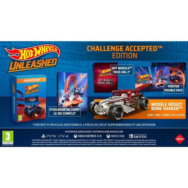 Foto van Hot wheels unleashed - challenge accepted edition ps5 game