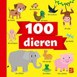 Foto van 100 dieren - kartonboekje;kartonboekje (9789403227375)