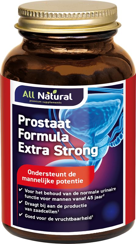 Foto van All natural prostaat formule extra strong capsules