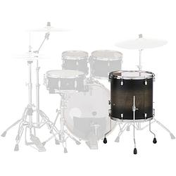 Foto van Pearl dmp1414f/c262 14x14 inch floortom decade maple satin black burst