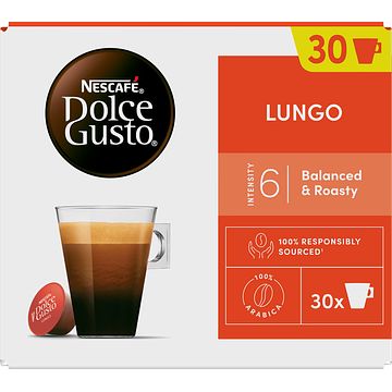 Foto van Nescafe dolce gusto lungo capsules 30 koffiecups bij jumbo