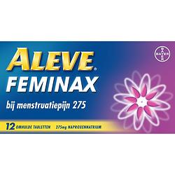 Foto van Aleve feminax bij menstruatiepijn tabletten