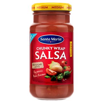 Foto van Santa maria chunky wrap salsa medium 230g bij jumbo