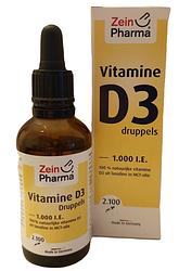 Foto van Zein pharma vitamine d3 1000ie druppels