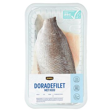 Foto van Jumbo doradefilet met huid ca. 260g