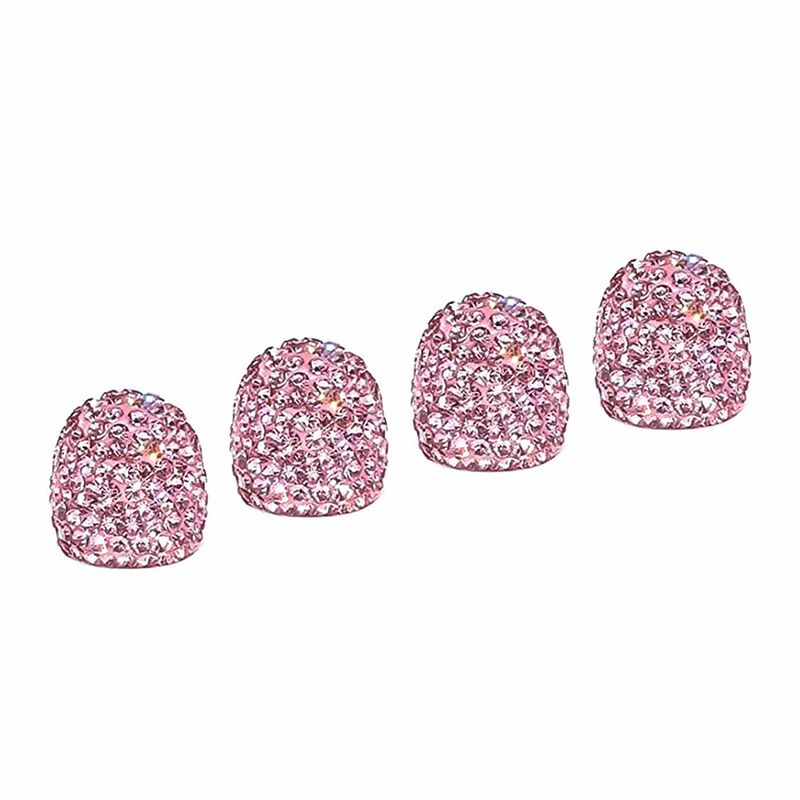 Foto van Tt-products ventieldoppen pink diamond 4 stuks roze