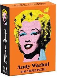 Foto van Andy warhol mini shaped puzzle marilyn (100 piece) - puzzel;puzzel (9780735359963)