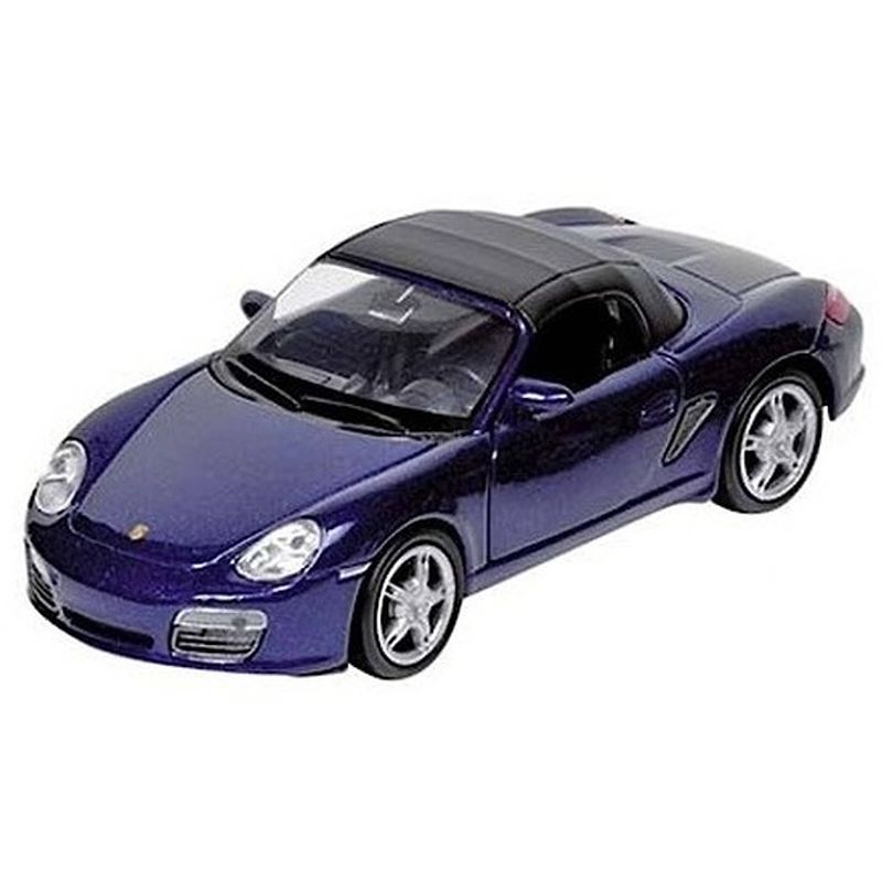 Foto van Modelauto porsche boxster blauw 1:34 - speelgoed auto's