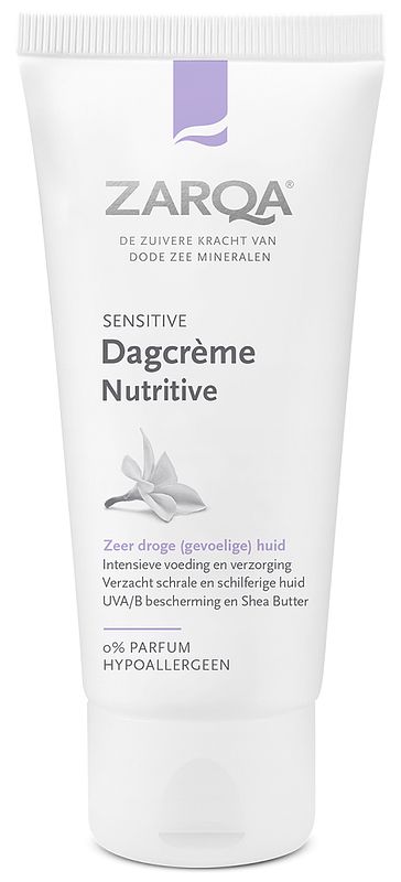 Foto van Zarqa dagcrème nutritive sensitive