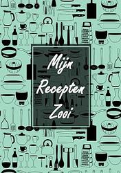 Foto van Verjaardagscadeau - blanco recepten invulboek - "mijn recepten zooi" - boek cadeau - paperback (9789464658590)