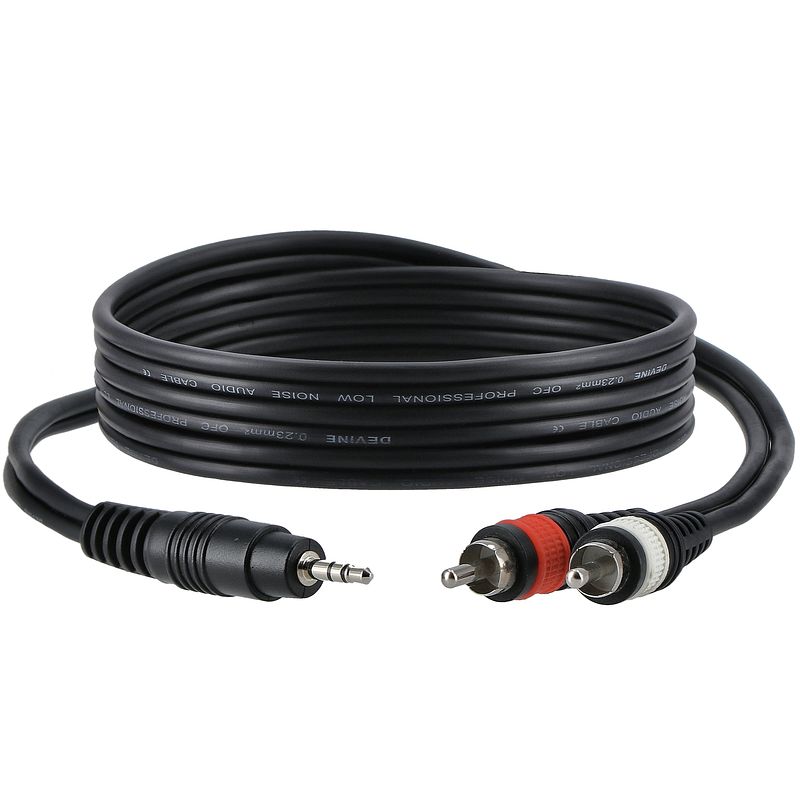 Foto van Devine va7015 jack 3.5 mm stereo - 2x rca male 1.5 m