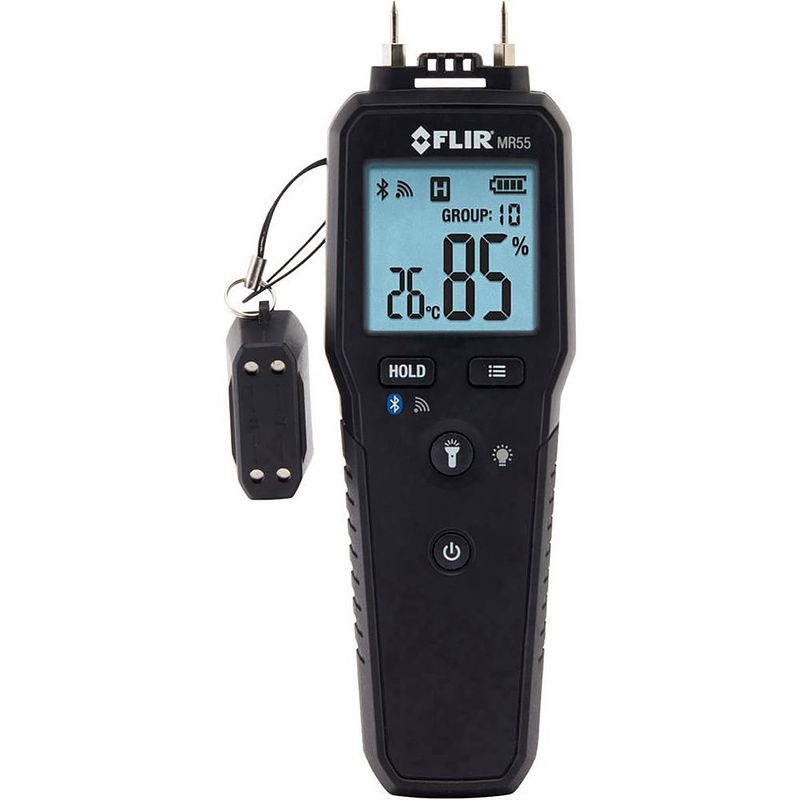 Foto van Flir mr55 materiaalvochtmeter meetbereik bouwvochtigheid 1 tot 99 % meetbereik houtvochtigheid (bereik) 7 tot 99 %