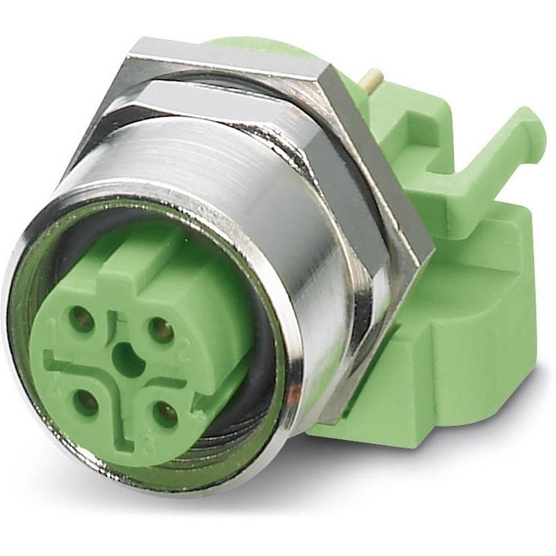 Foto van Phoenix contact 1534627 sensor/actuator steekconnector m12 aantal polen: 4 bus, inbouw 10 stuk(s)