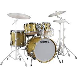 Foto van Yamaha jamjazzgcs absolute hybrid maple jazz gold champagne sparkle 4d. shellset