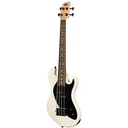 Foto van Kala solid body 4-string fretted u-bass sweet cream elektrische basgitaar met gigbag