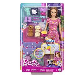 Foto van Barbie puppy slaapfeestje pop