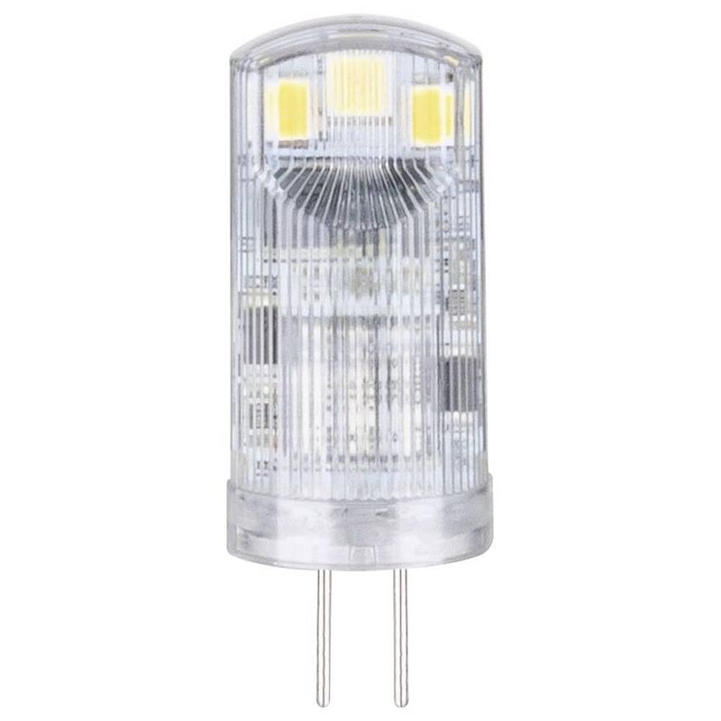 Foto van Paulmann 29142 led-lamp energielabel f (a - g) g4 1.8 w warmwit (ø x h) 13 mm x 36 mm 1 stuk(s)