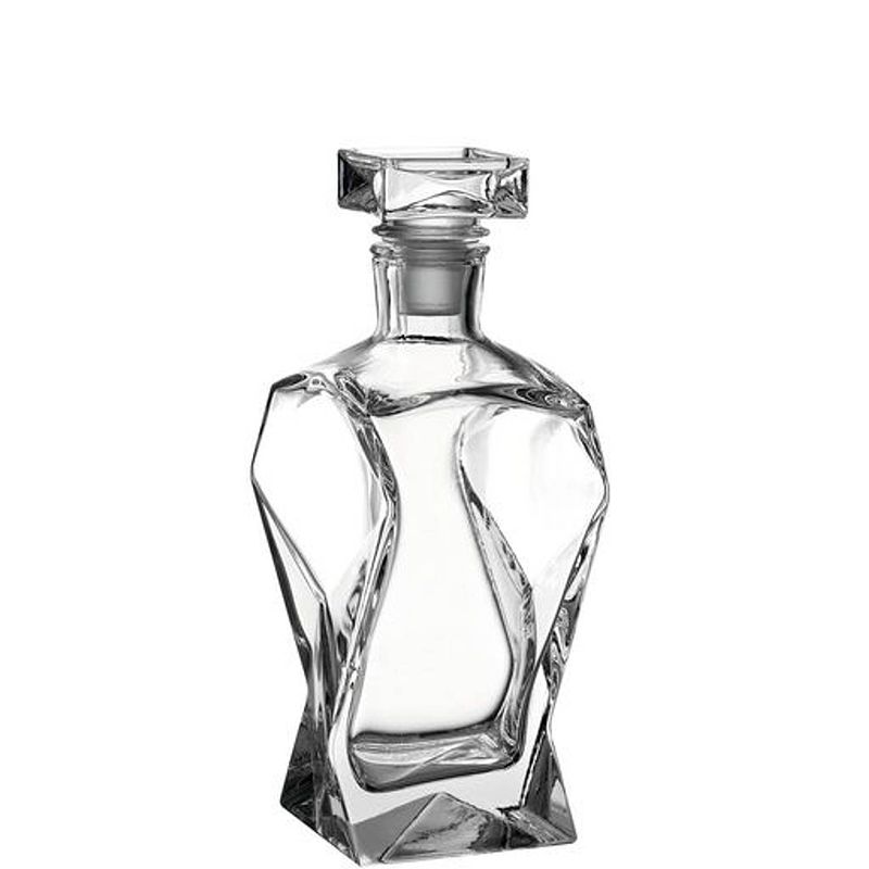 Foto van Montana karaf diamond 0,75 liter glas transparant