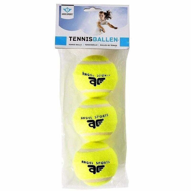 Foto van Tennisballen setje 15x - tennisballen