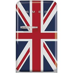 Foto van Smeg fab10rduj6 union jack koelkast zonder vriesvak blauw