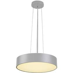 Foto van Slv 1000866 slv led-plafondlamp 29 w zilver-grijs