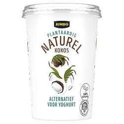 Foto van Jumbo plantaardige variatie op yoghurt naturel kokos 400g