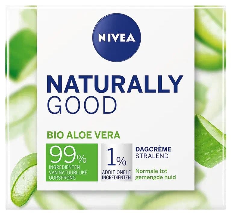 Foto van Nivea naturally good dagcrème aloë vera