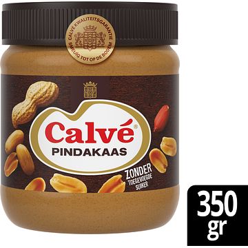 Foto van Calve smeuige pindakaas regular 350g bij jumbo