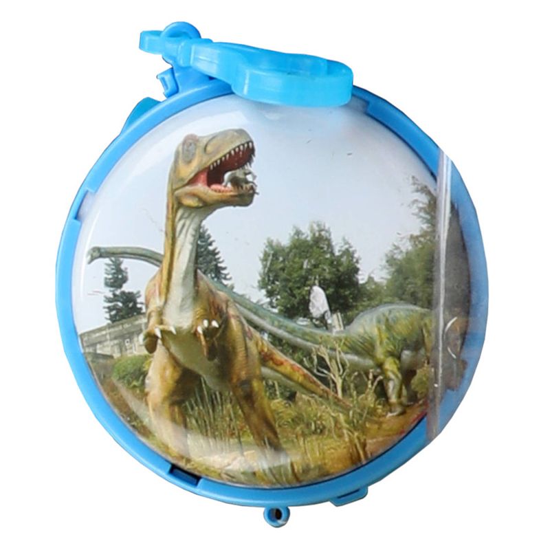 Foto van Toi-toys sleutelhanger dinosaurus portemonnee blik