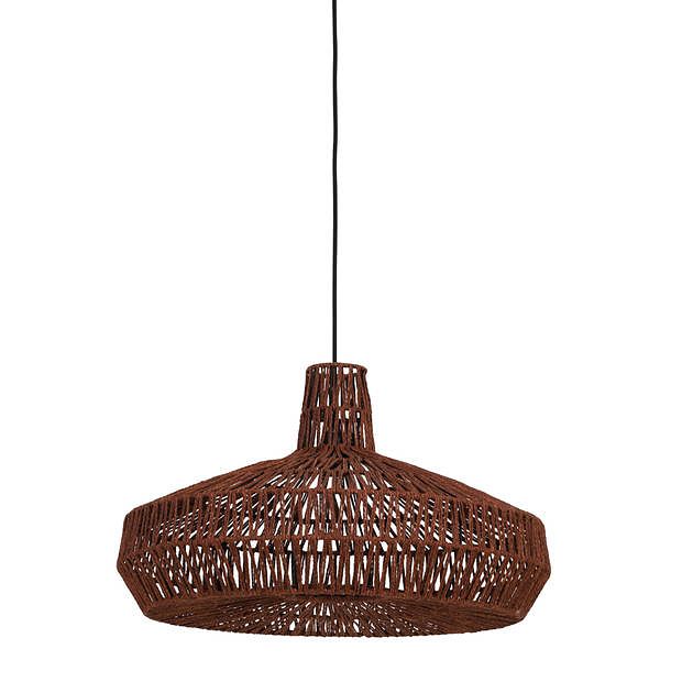 Foto van Light & living - hanglamp masey - 59x59x35 - oranje