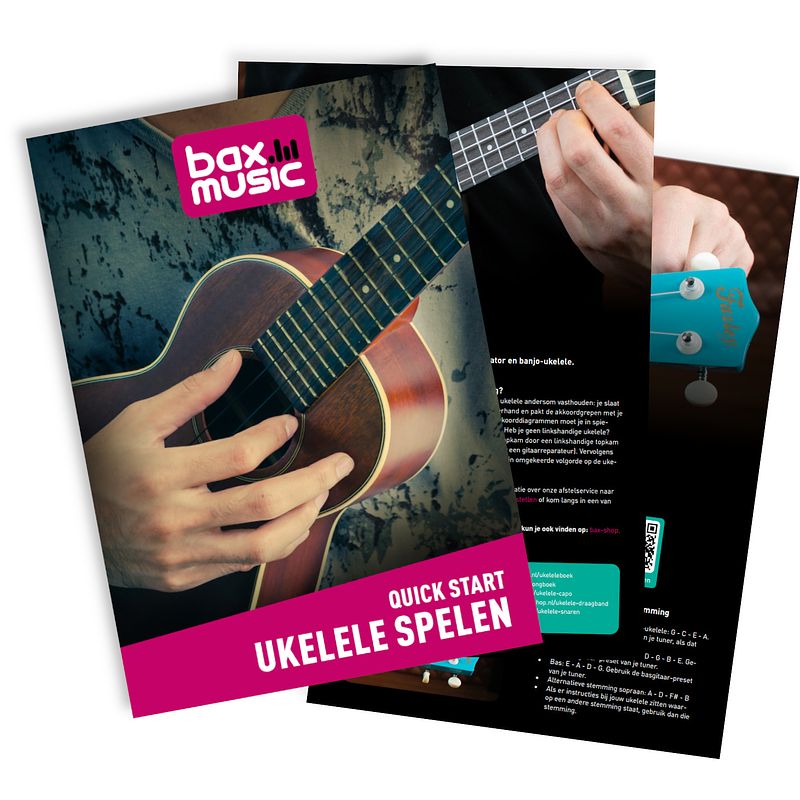 Foto van Bax music quick start ukelele spelen