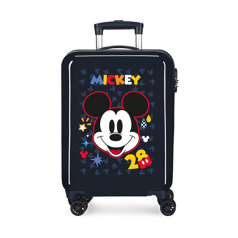 Foto van Disney mickey mouse jongens koffers abs 55 cm donker blauw