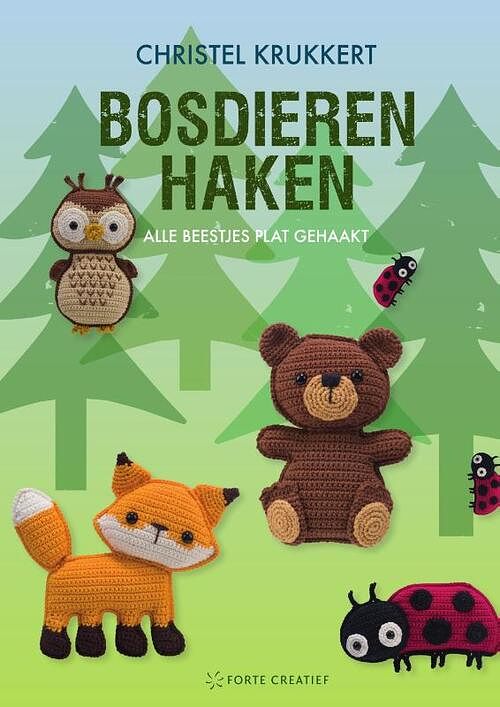 Foto van Bosdieren haken - christel krukkert - paperback (9789000383924)