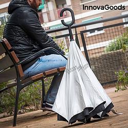 Foto van Innovagoods omkeerbare paraplu - 98 x 80 cm