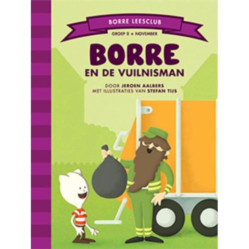 Foto van Borre en de vuilnisman - borre leesclub