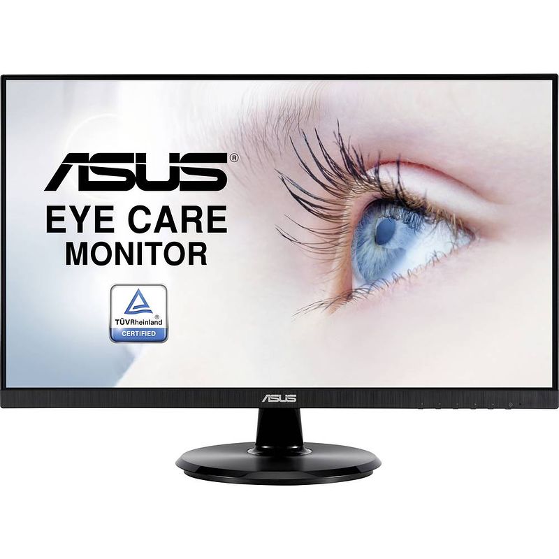 Foto van Asus va24dq led-monitor energielabel f (a - g) 60.5 cm (23.8 inch) 1920 x 1080 pixel 16:9 hdmi, displayport, vga, hoofdtelefoon (3.5 mm jackplug) ips led