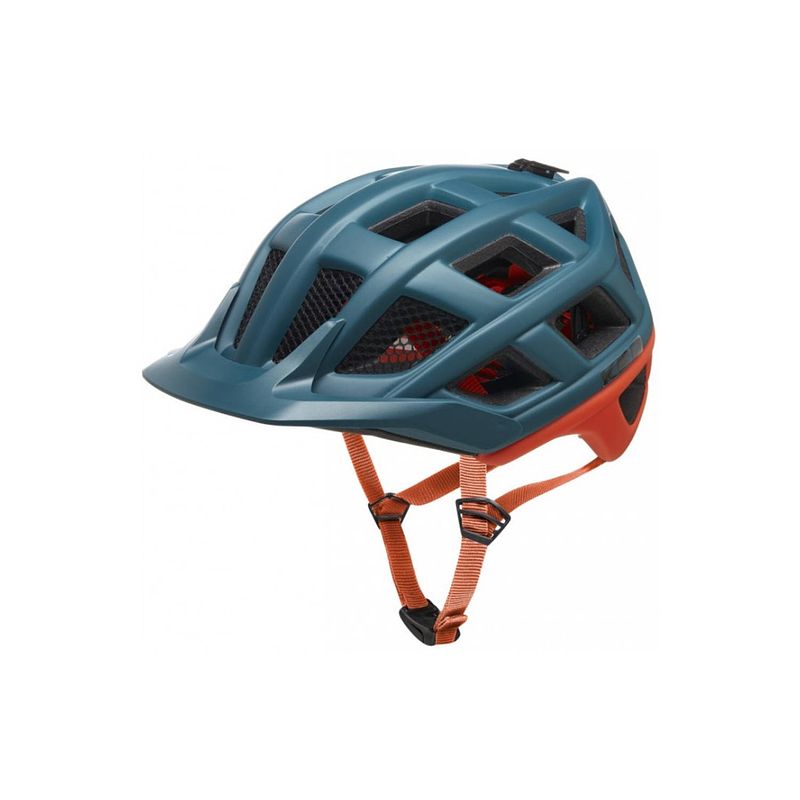 Foto van Fietshelm ked crom xl (60-64cm) - arcadia green orange matt