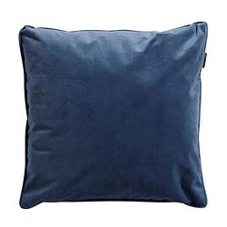 Foto van Madison - sierkussen outdoor velvet blue, panama safier - 45x45 - blauw