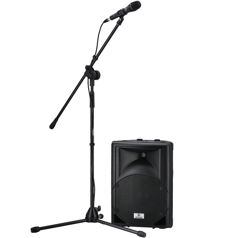 Foto van Devine dm 70 + artis 10a speaker + accessoires