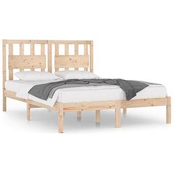 Foto van Vidaxl bedframe massief grenenhout 120x200 cm