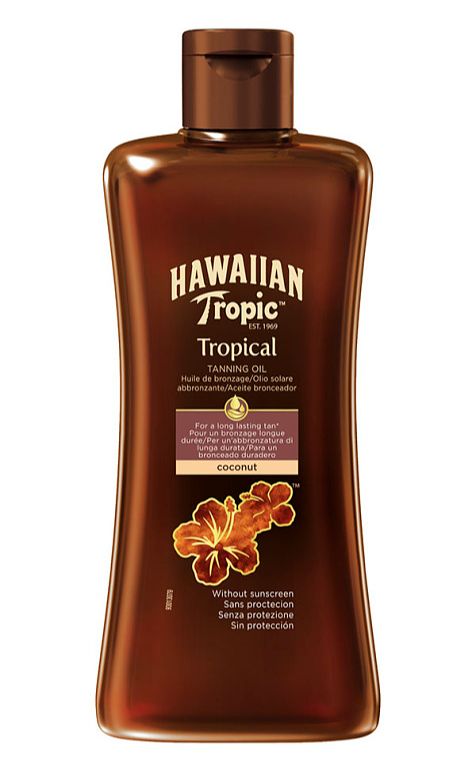 Foto van Hawaiian tropic tropical tanning oil