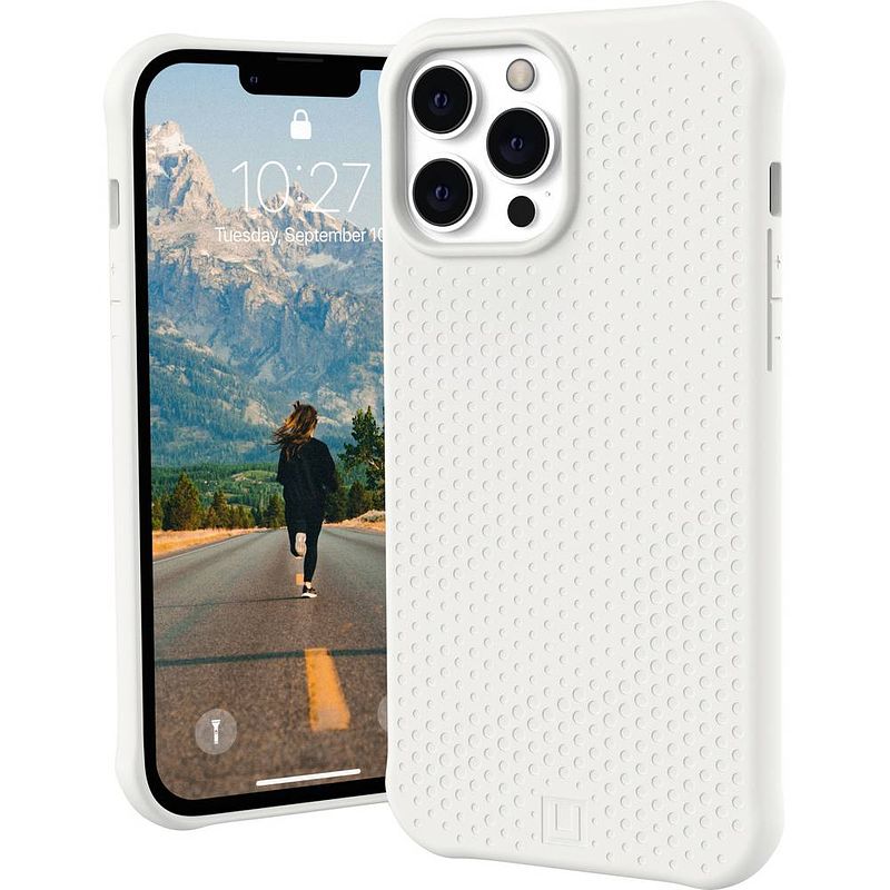 Foto van Urban armor gear dot case backcover apple iphone 13 pro max wit