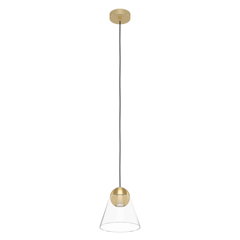 Foto van Eglo cerasella hanglamp - gu10 - ø 20 cm - geelkoper