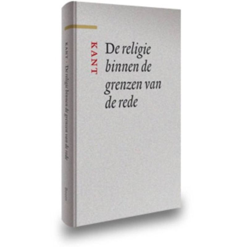 Foto van De religie binnen de grenzen van de rede