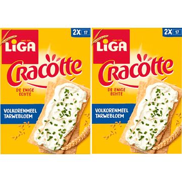 Foto van Liga cracotte volkoren 2 x 250g bij jumbo