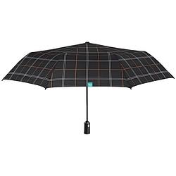 Foto van Perletti paraplu automatisch heren 98 cm microvezel zwart