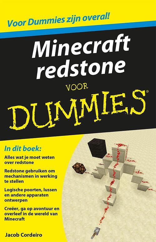 Foto van Minecraft redstone voor dummies - jacob cordeiro - ebook (9789045352220)